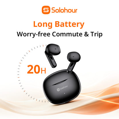 Auriculares True Wireless SolBuds ST9 Semi-In-Ear