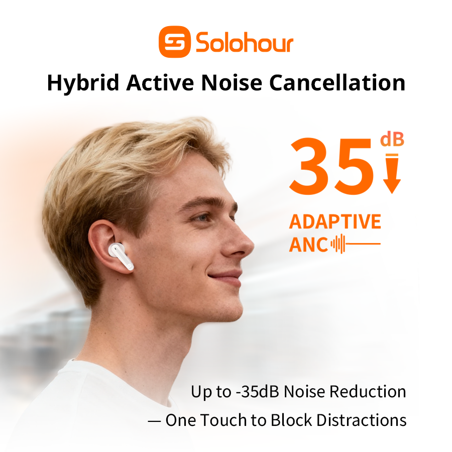 Solbuds ST1 ANC True Wireless Earbuds