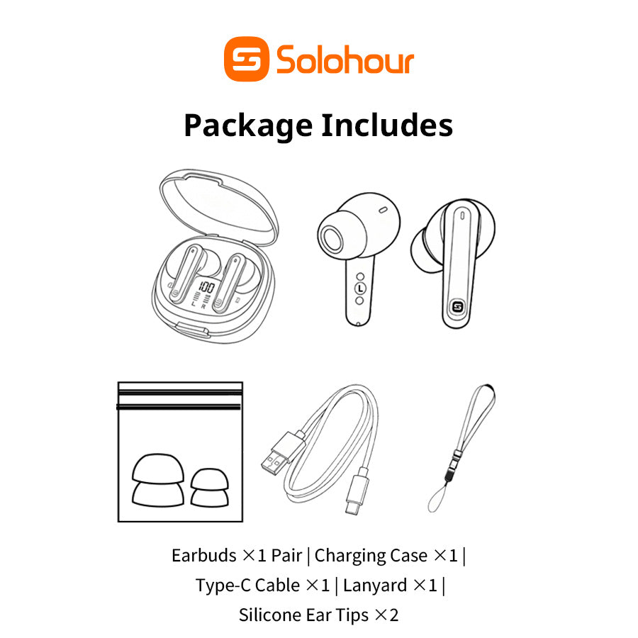 Solbuds ST1 ANC True Wireless Earbuds