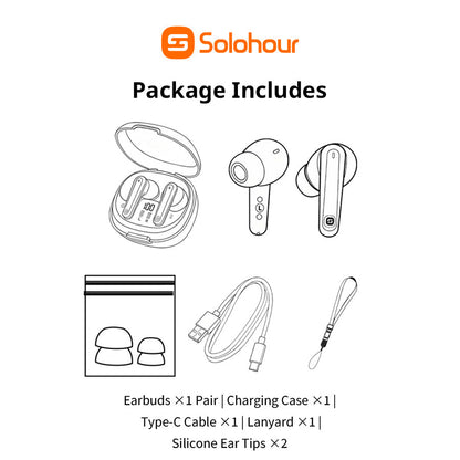Solbuds ST1 ANC True Wireless Earbuds