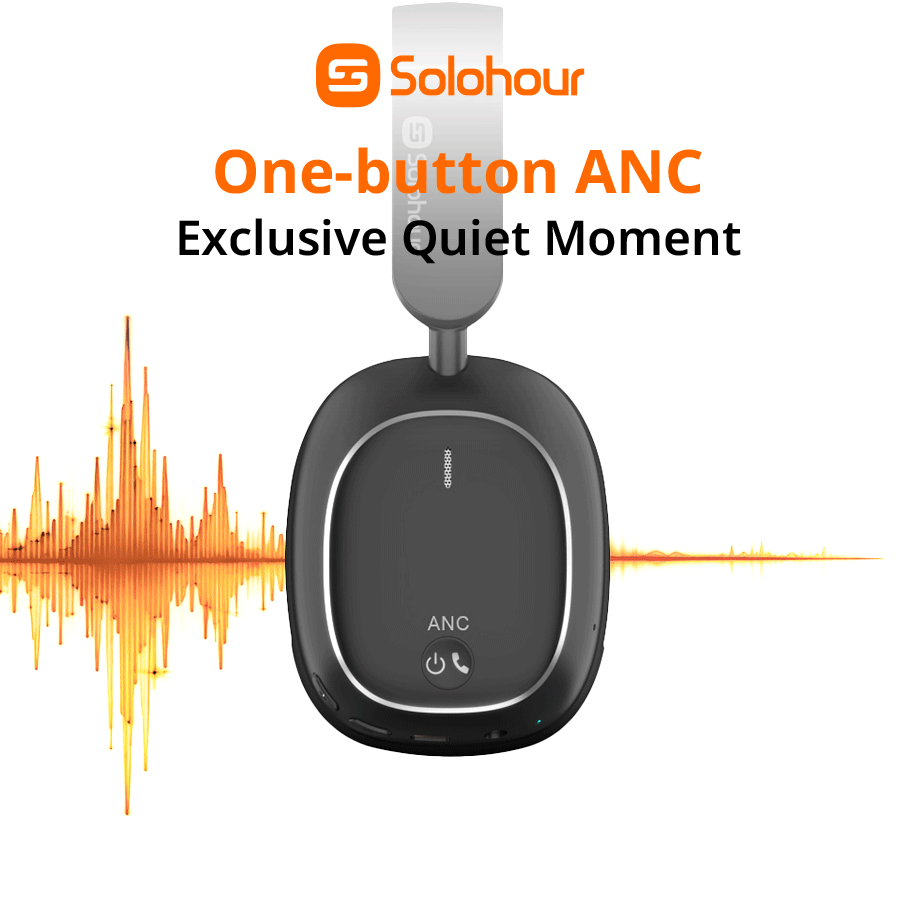Auriculares inalámbricos SolHead H10 con ANC