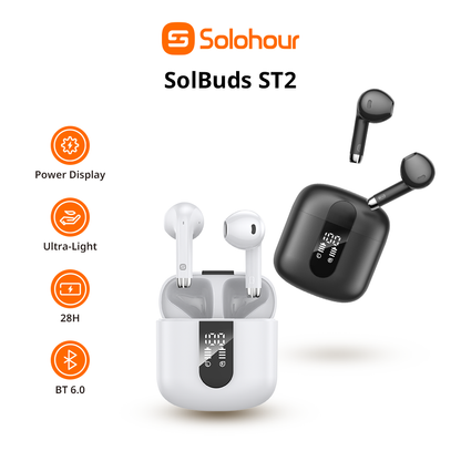 Auriculares True Wireless Solbuds ST2 Semi-In-Ear