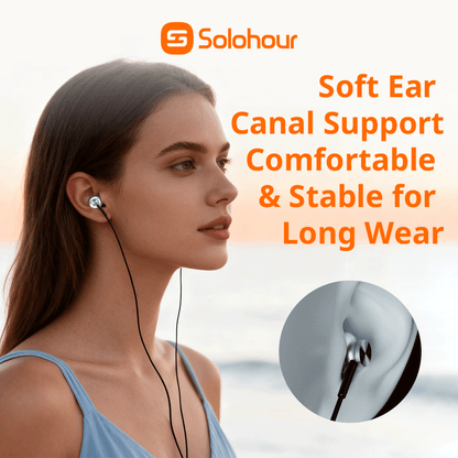 Auriculares con cable SolCord W02